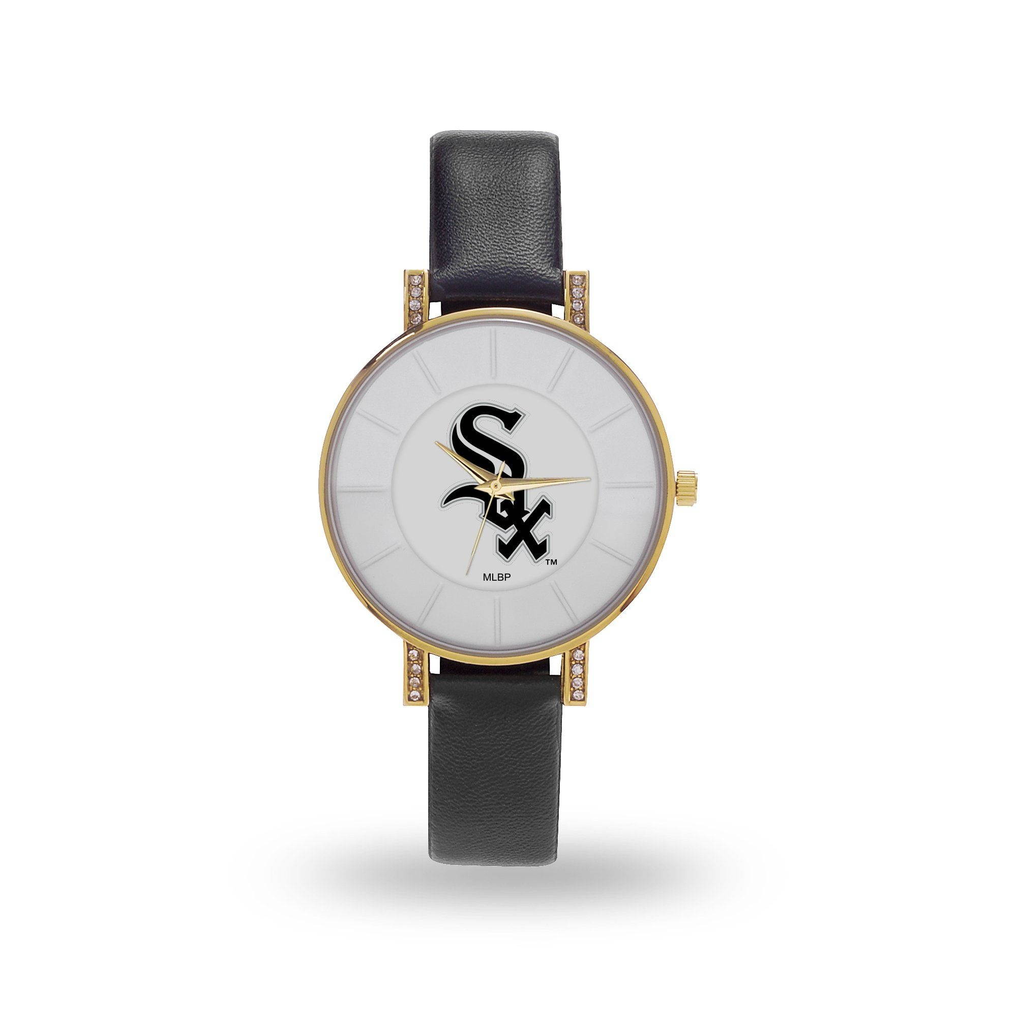 9" Black MLB Chicago White Sox Lunar Wrist Watch