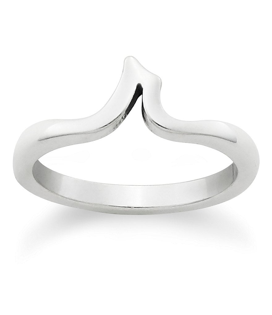 James Avery Sterling Silver Script Initial Ring
