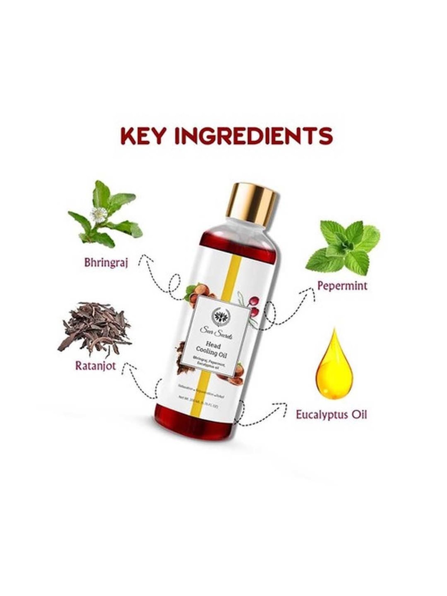 Seer Secrets Head Cooling Oil - 200 ml