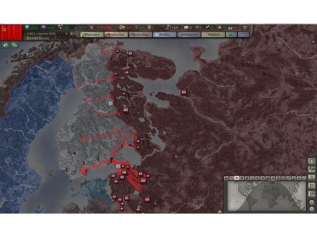 Hearts of Iron III [Online Game Code]