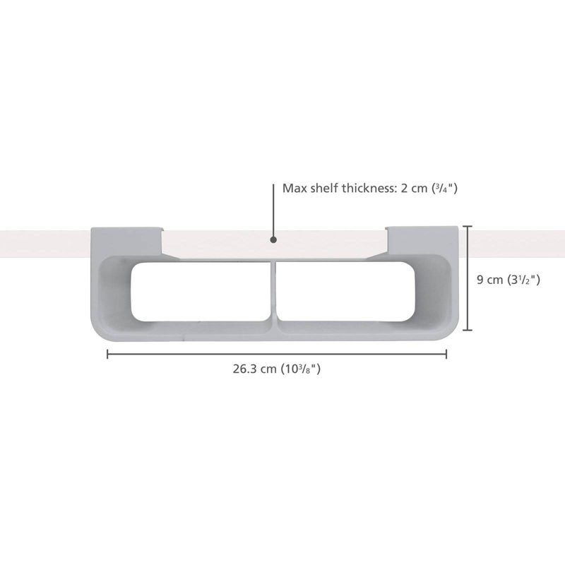 Joseph Joseph CupboardStore Film Foil and Bag Organizer - Gray