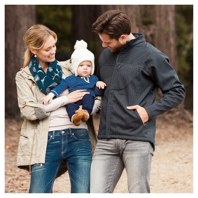 Bebe au Lait Premium Cotton Jersey Nursing Scarf Whimsical Feathers - Mayura