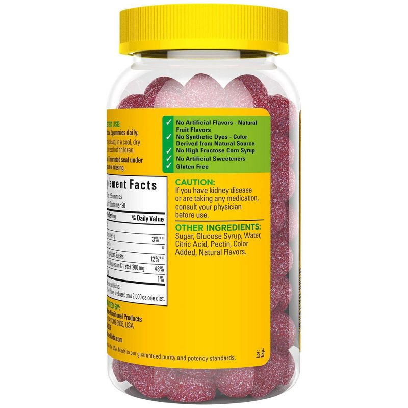 Nature Made Magnesium Citrate Gummies - 60ct