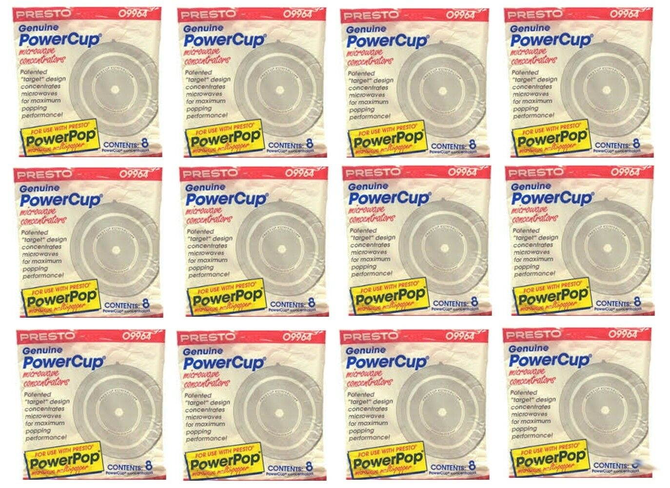 Presto 9964 Power Pop PowerCup Concentrators Case of 12