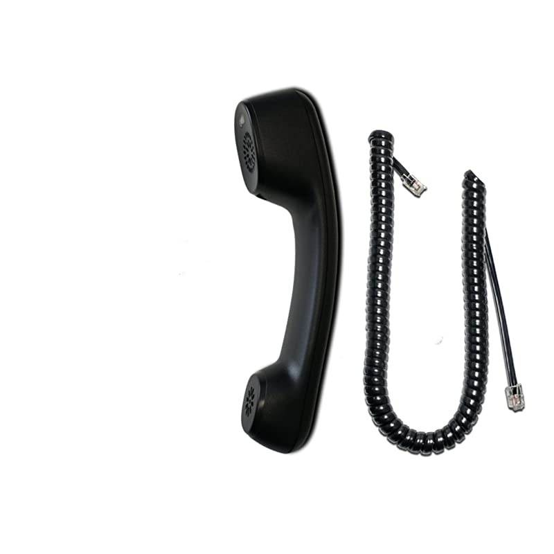 Compatible with Cisco 6900/8900/9900 Series Charcoal with Curly Cord