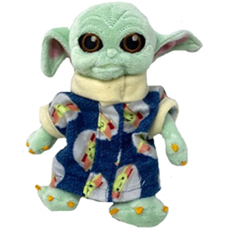 Star Wars The Child Shoulder Baby Yoda Robe With Yoda Print Fits 5" Doll