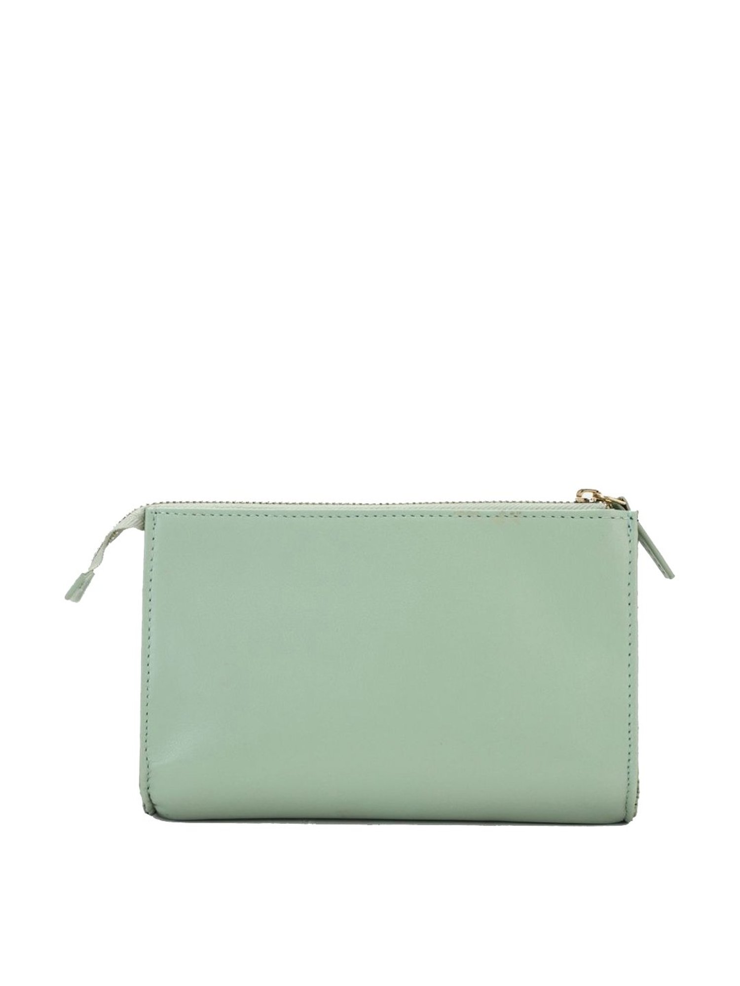 Van Heusen Green Solid Wallet for Women