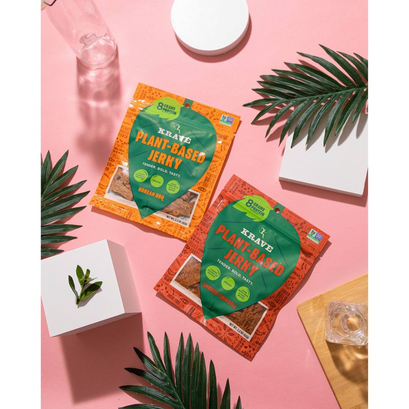 Krave Smoked Chipolte Plant Based Jerky - 2.2oz