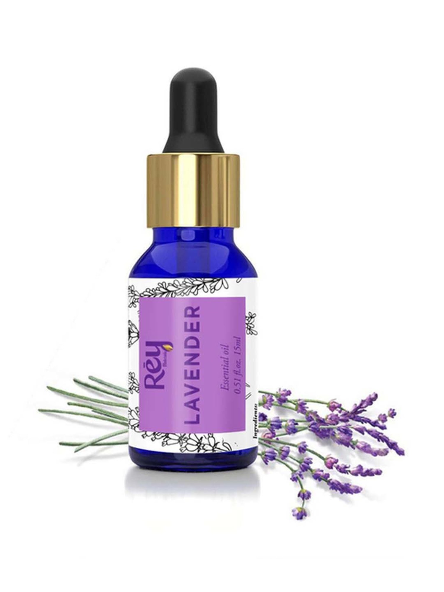 Rey Naturals Lavender Essential Oil - 15 ml