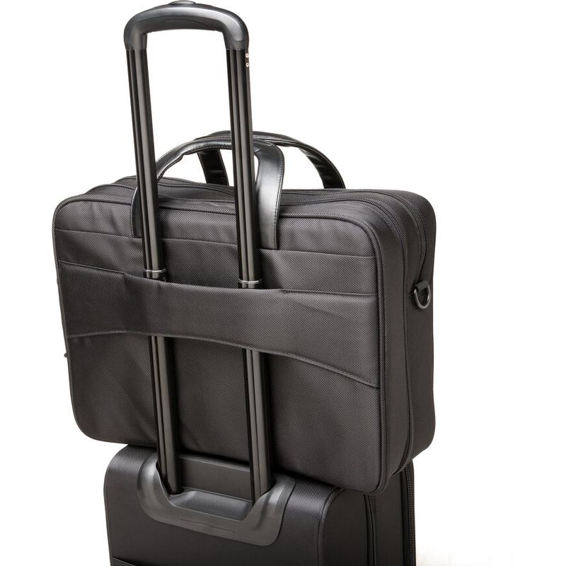 Kensington Contour Carrying Case (Briefcase) for 17" Notebook - Puncture Resistant, Water Resistant, Drop Resistant - 1680D Ballistic Polyester