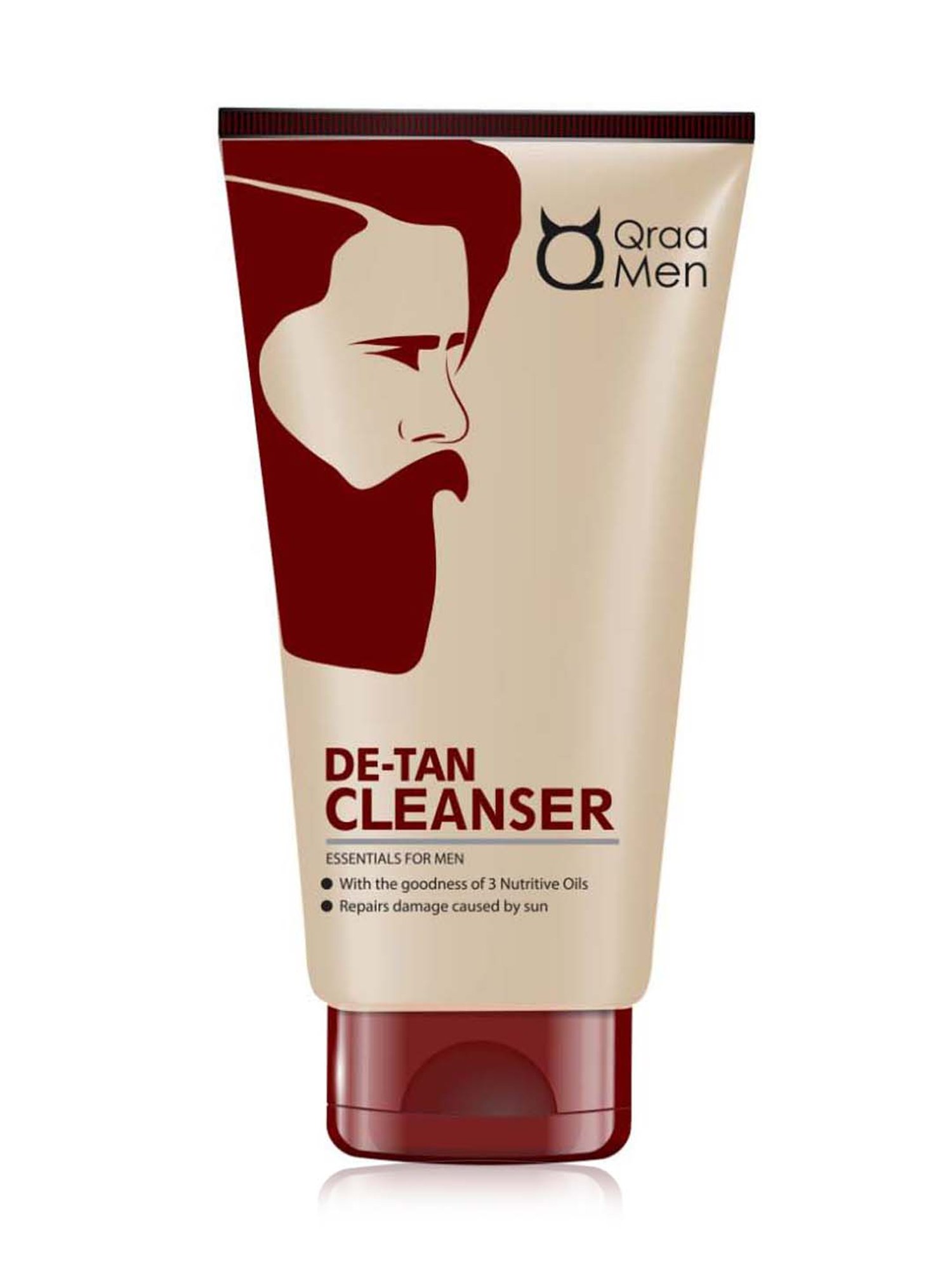 Qraa Men De-Tan Cleanser - 100 gm