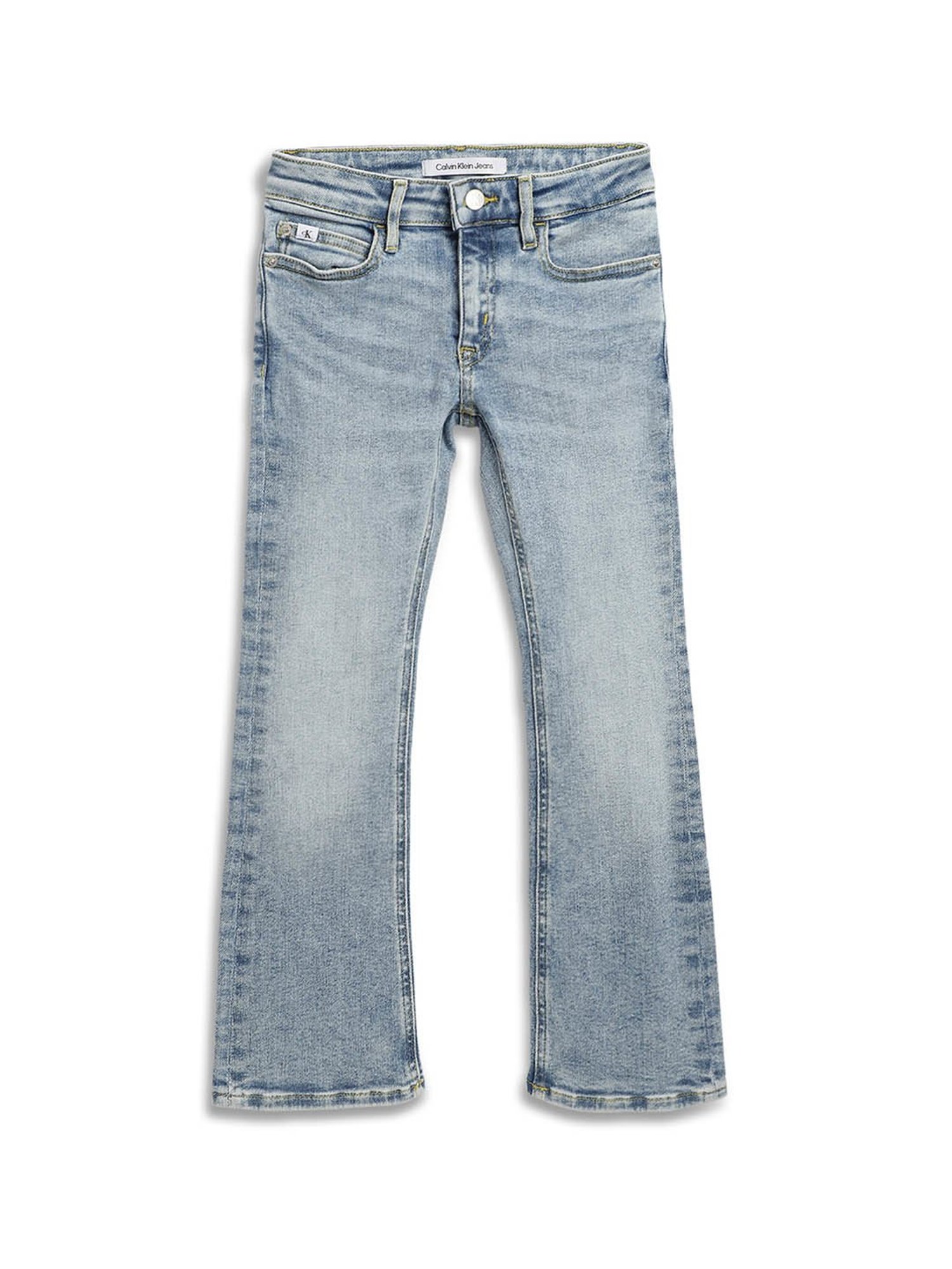 Calvin Klein Jeans Kids Chalky Blue Washed Regular Fit Jeans