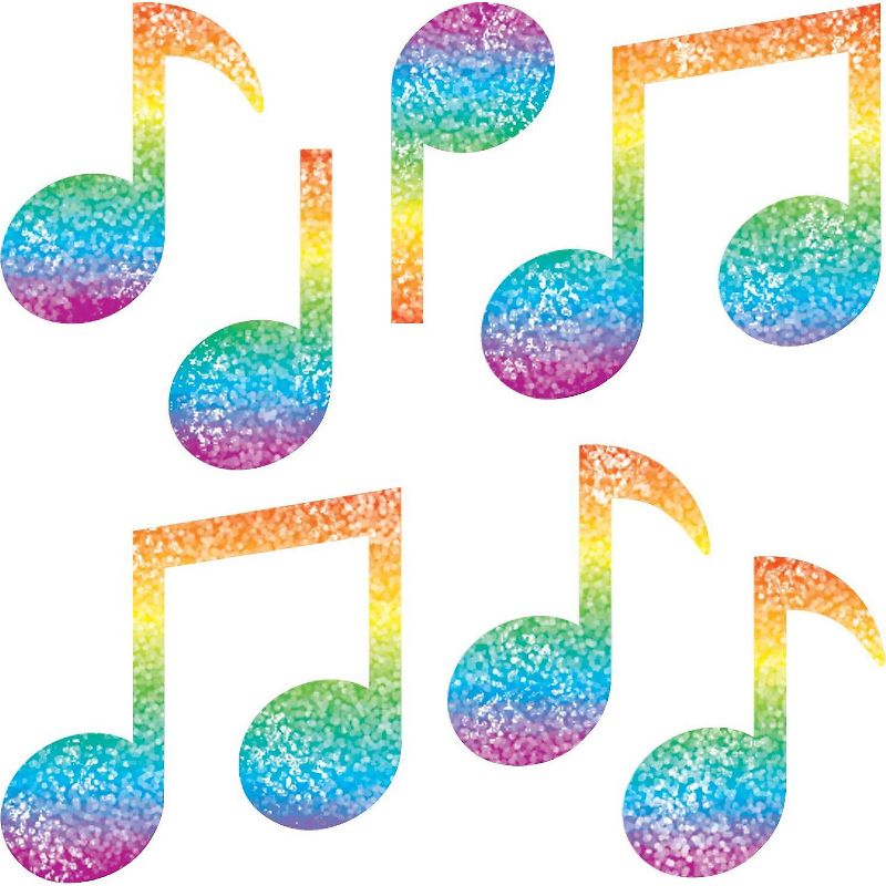 CARSON-DELLOSA Music Notes Dazzle Stickers 2913