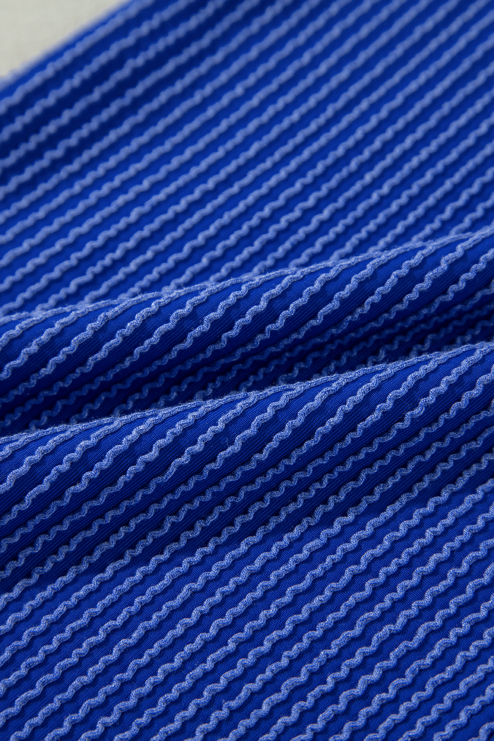 Dark Blue Plus Size Stitching Washed Flare Jeans