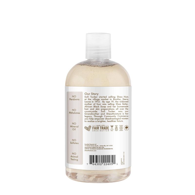 SheaMoisture 100% Virgin Coconut Wash & Shampoo - 13oz