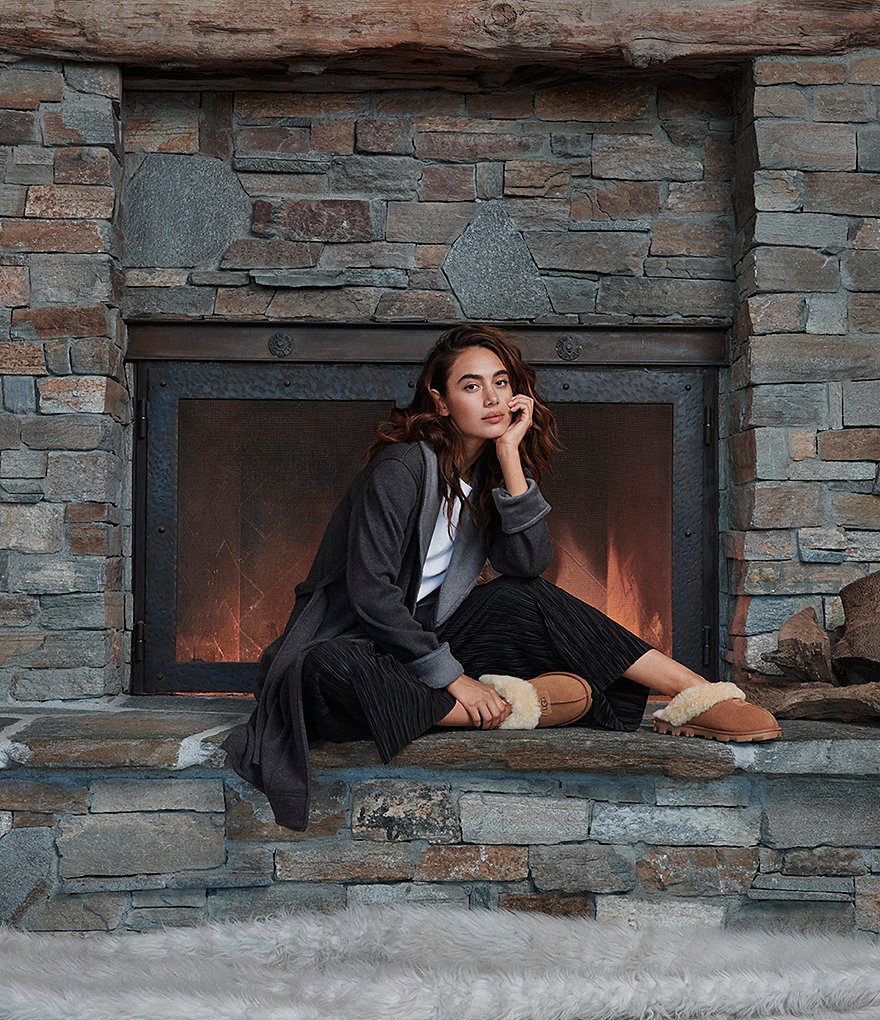 UGG&reg; Coquette Suede Slippers