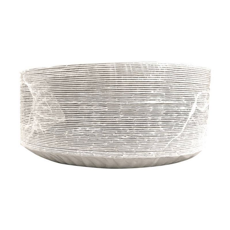 Disposable 9" Paper Plates - Uncoated - 200ct - Smartly™