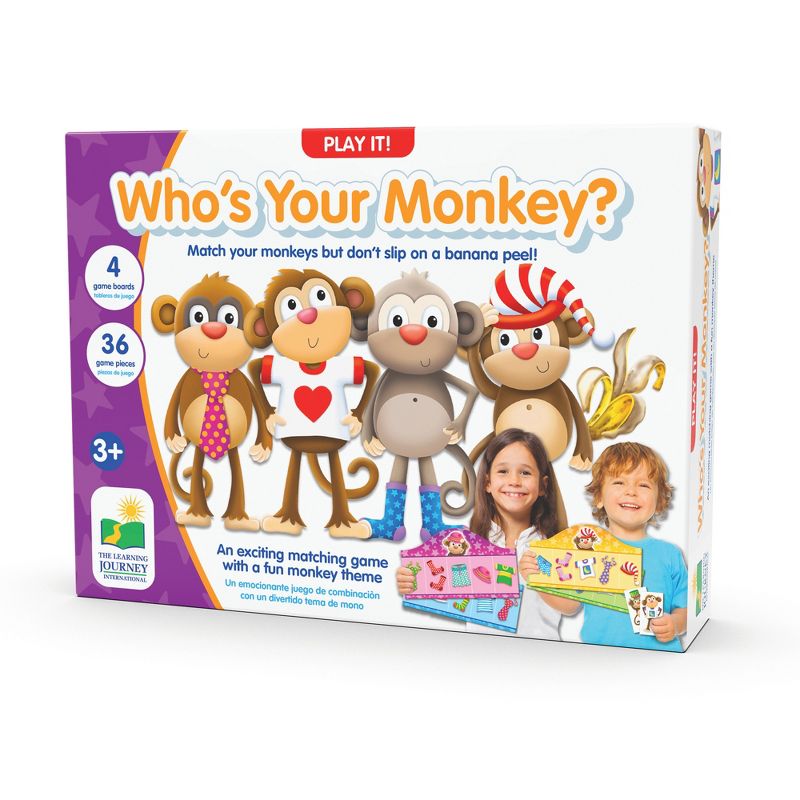 The Learning Journey Play It! Who's Your Monkey? 36 pieces