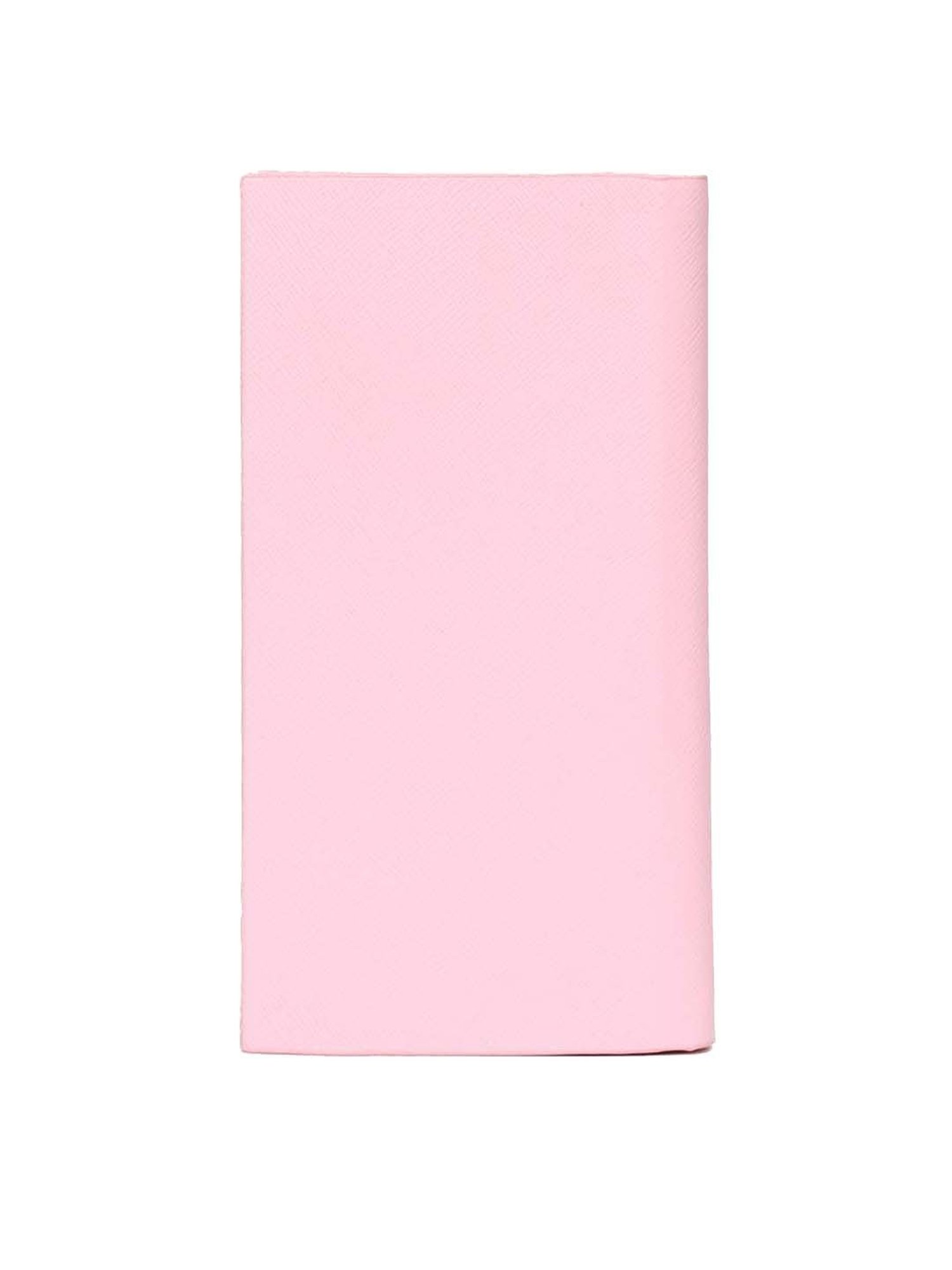 KLEIO Pink Solid Zip Around Wallet for Women
