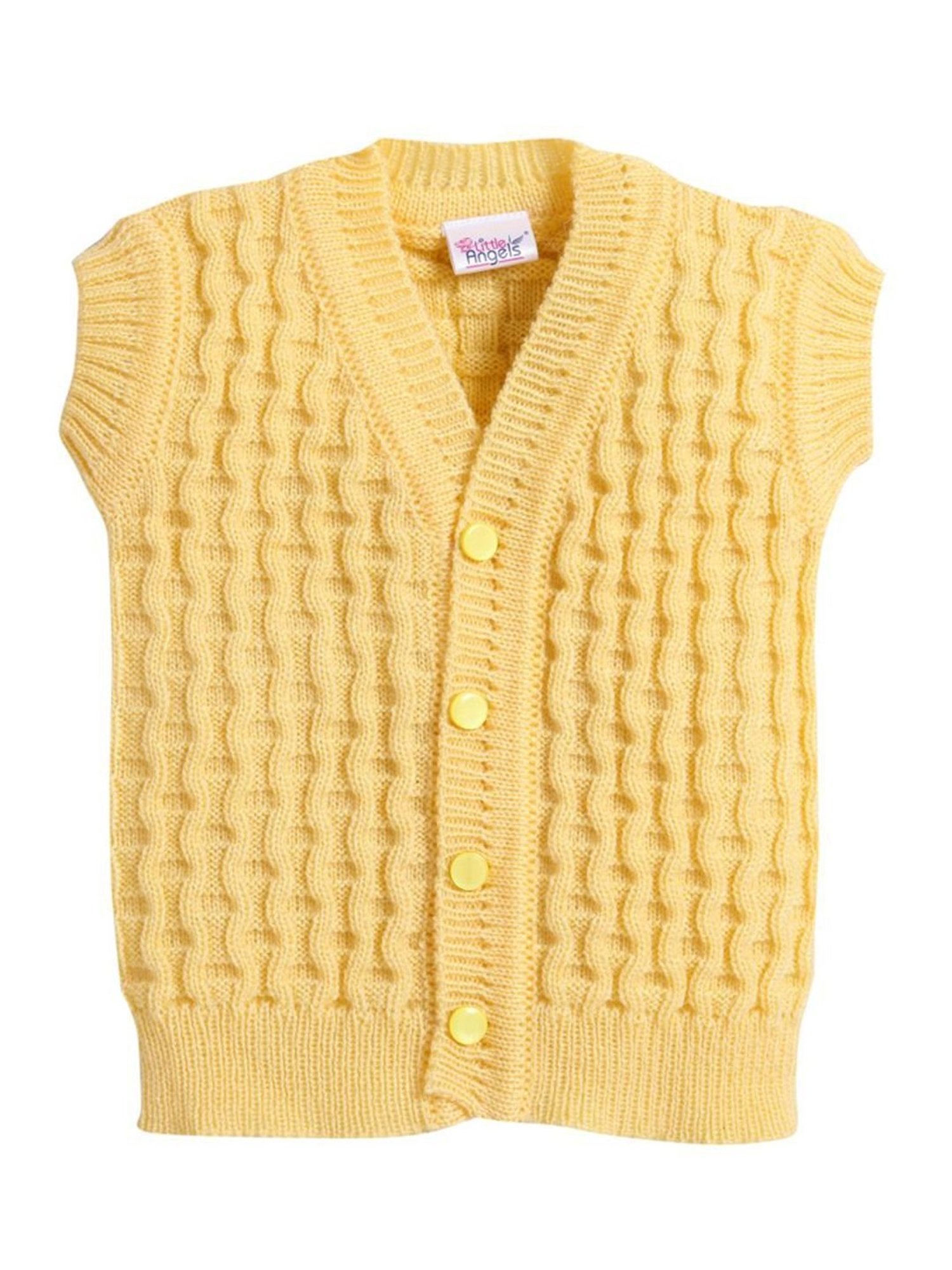 Pantaloons Baby Brown Cotton Printed Full Sleeves Sweater