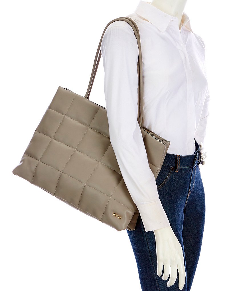 House of Want Multi Task Vegan Leather Tote Bag