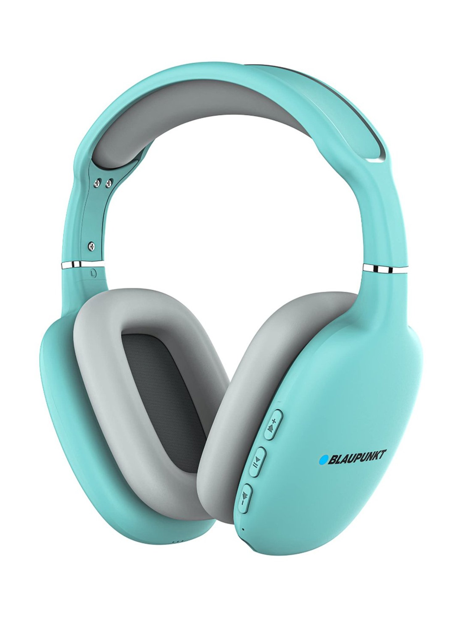 Blaupunkt BH31 Wireless Over Ear Headphones with Built in Mic & TurboVolt Fast Charging (Green)