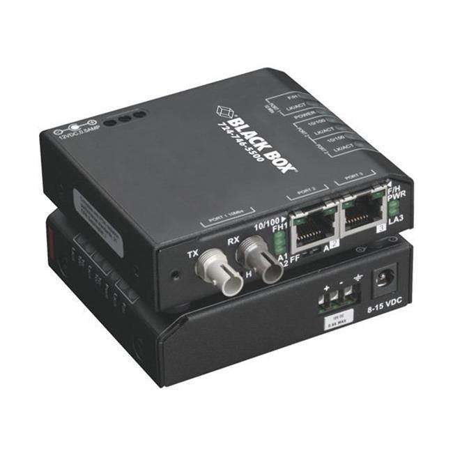 Black Box Fast Ethernet Hardened Media Converter