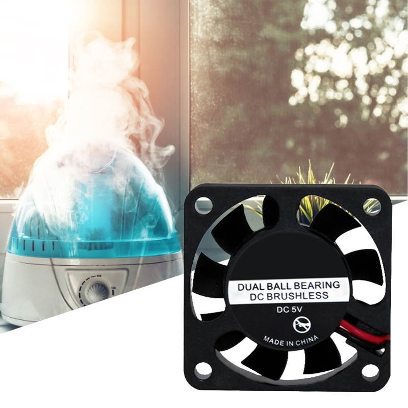 Cooling Fan Hydraulic Bearing Stable Performance Plastic Silent Heat Resistant Radiator Fan for Computer DC24V