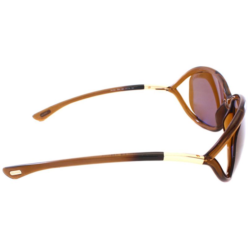 Tom Ford Jennifer FT0008 48H Womens Oval Polarized Sunglasses Brown 61mm