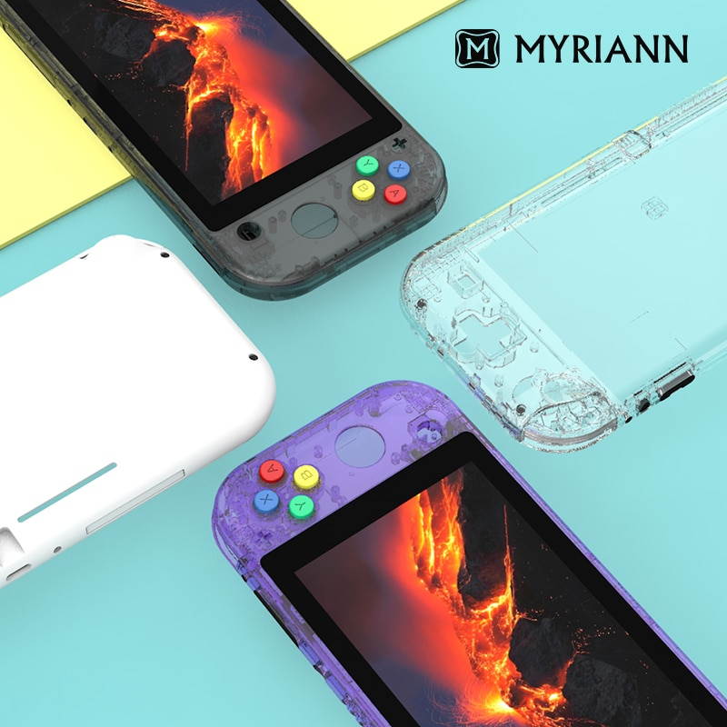 NSL Joycon Handheld Controller Housing DIY Replacement Shell Case for Nintendo Switch Lite Joy-Con Without Electronics