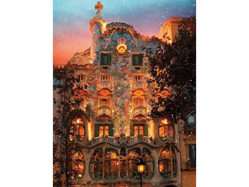 Springbok Batllo House Jigsaw Puzzle - 500pc