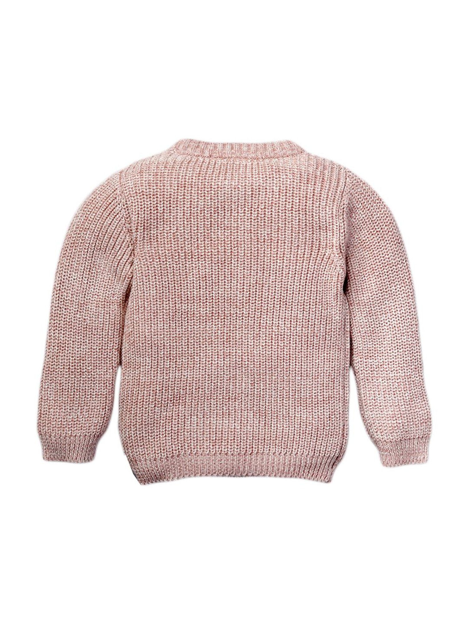 Pranava Kids Camellia Cotton Patch Work Sweater