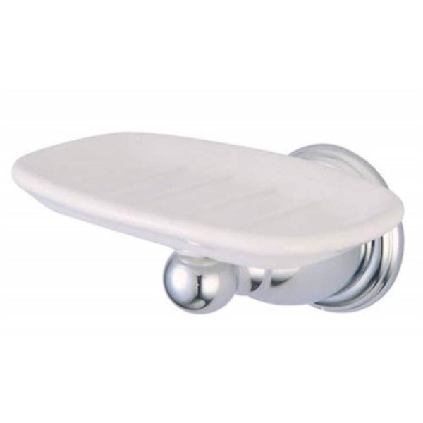 Kingston Brass BA1755C Heritage Wall-Mount Soap Dish, Chrome