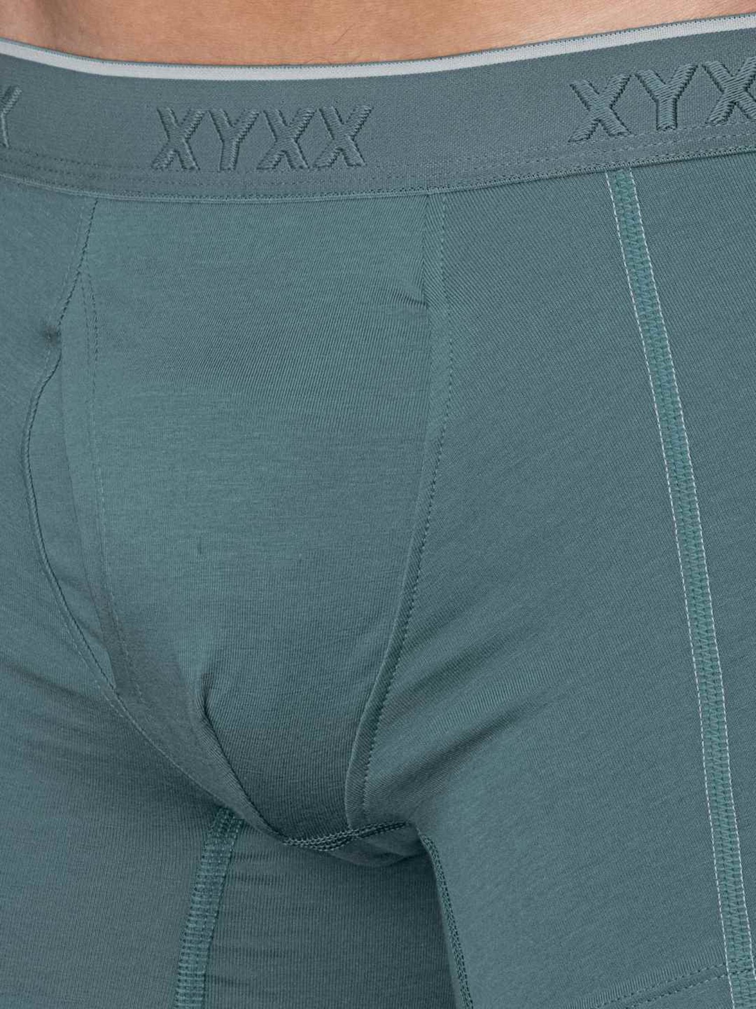 XYXX Multicolored Cotton Regular Fit Trunks - Pack Of 3