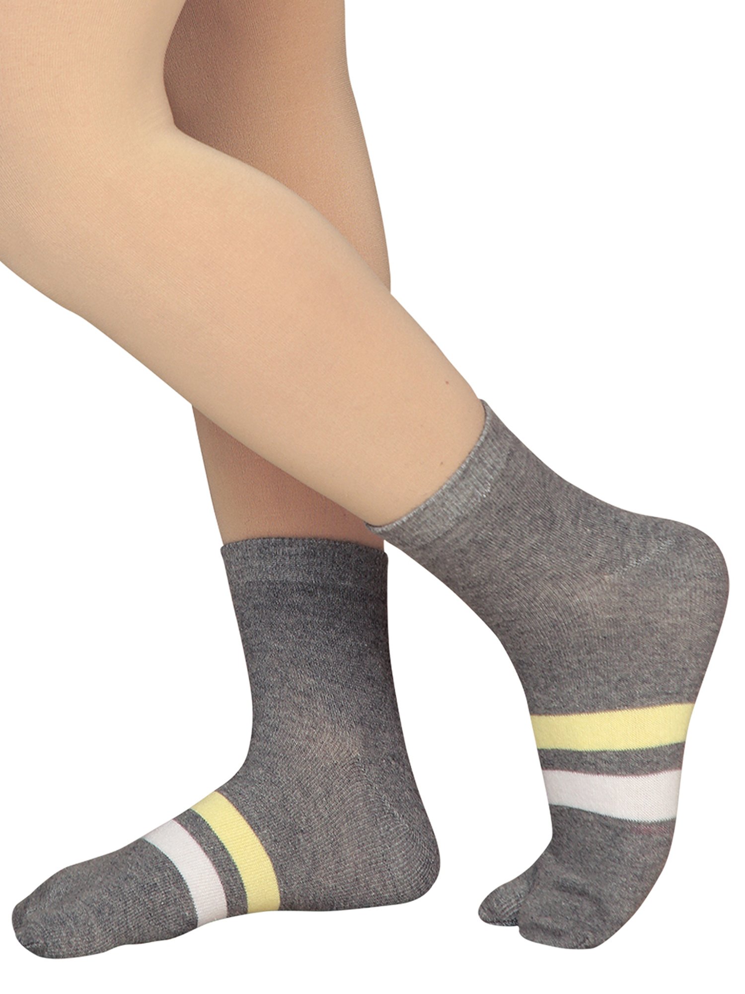 Women's 3pk Sheer Dot and Opaque Trouser Socks - A New Day™ Black 4-10