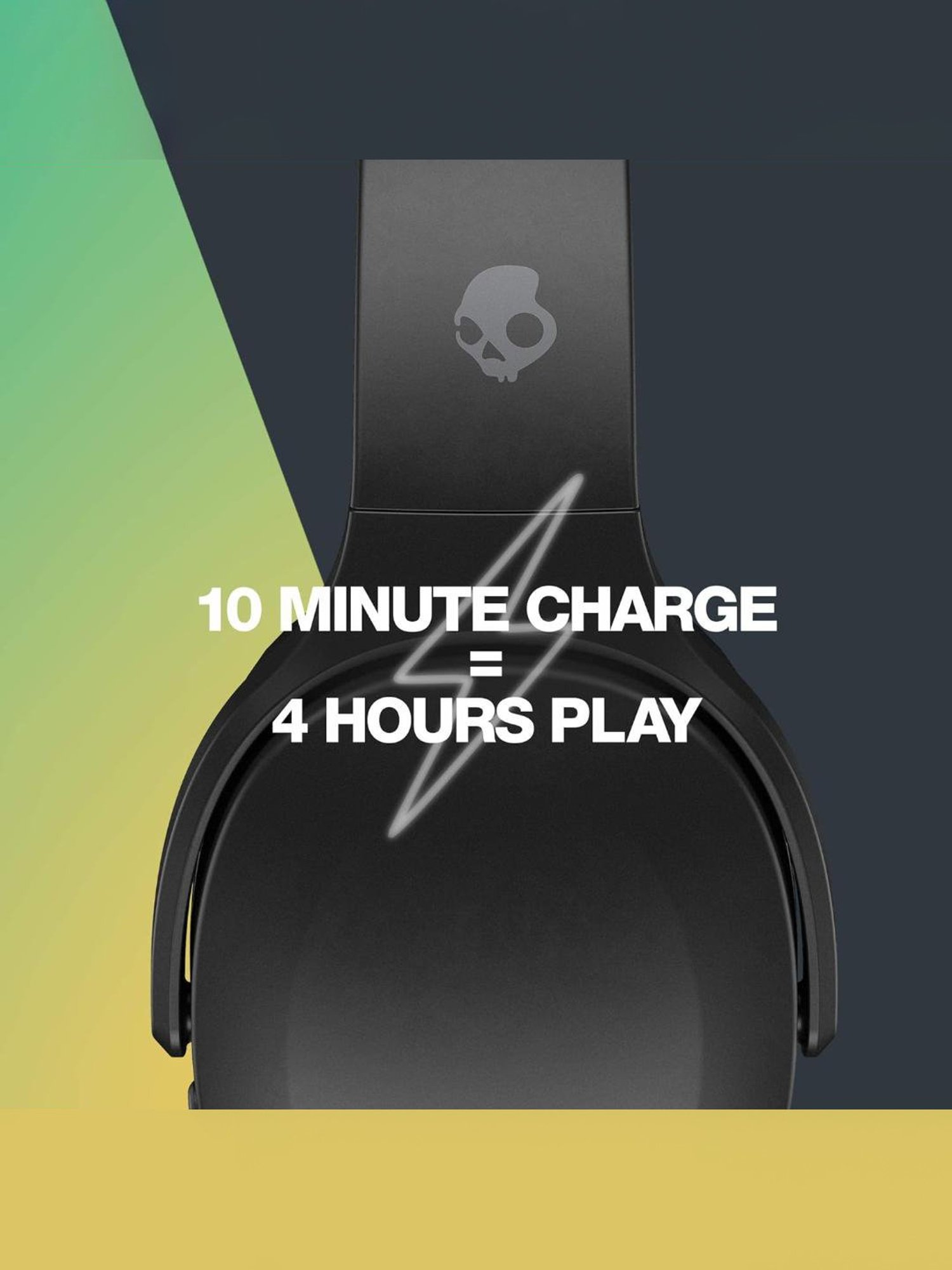 Major IV On Ear Wireless Bluetooth Headphone with Microphone (Black, True Wireless)