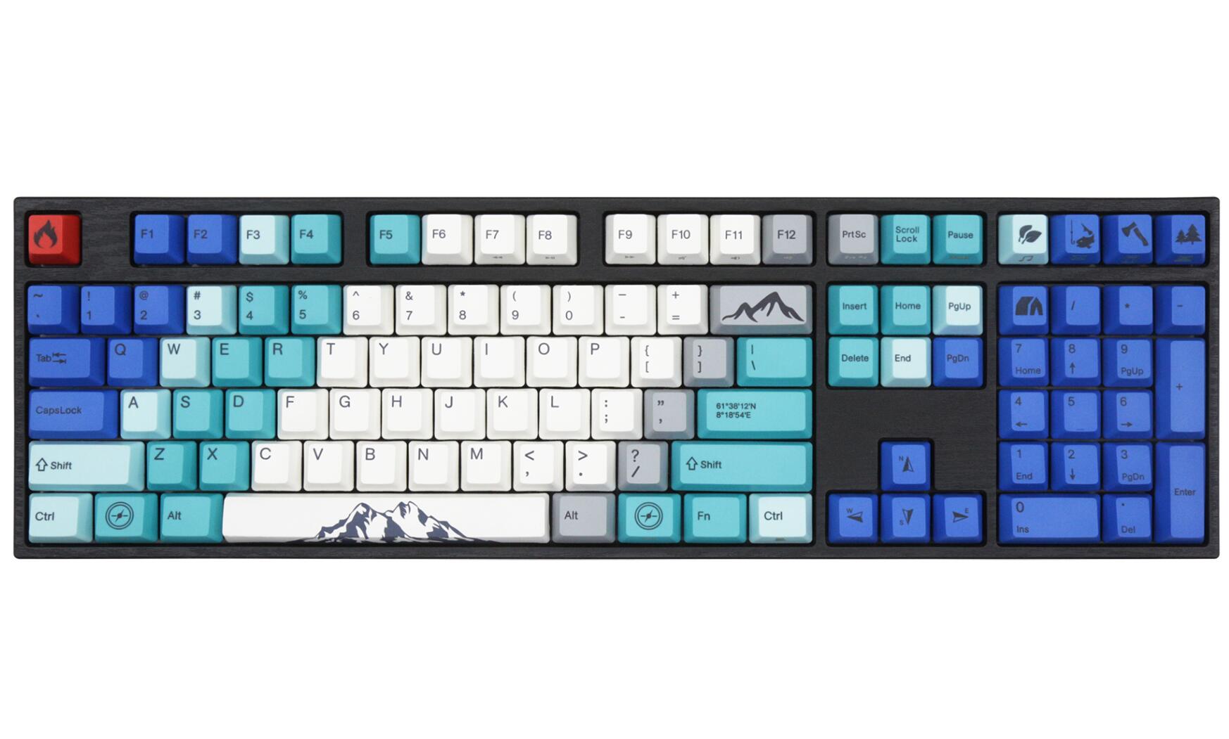 2, 60% Wired/Wireless Mechanical Keyboard (Kailh Box Brown Switch/White Case) - Full Keys Programmable - True RGB Backlit - Tap Arrow Keys - Double Shot PBT Keycaps - NKRO - 1900mAh Battery