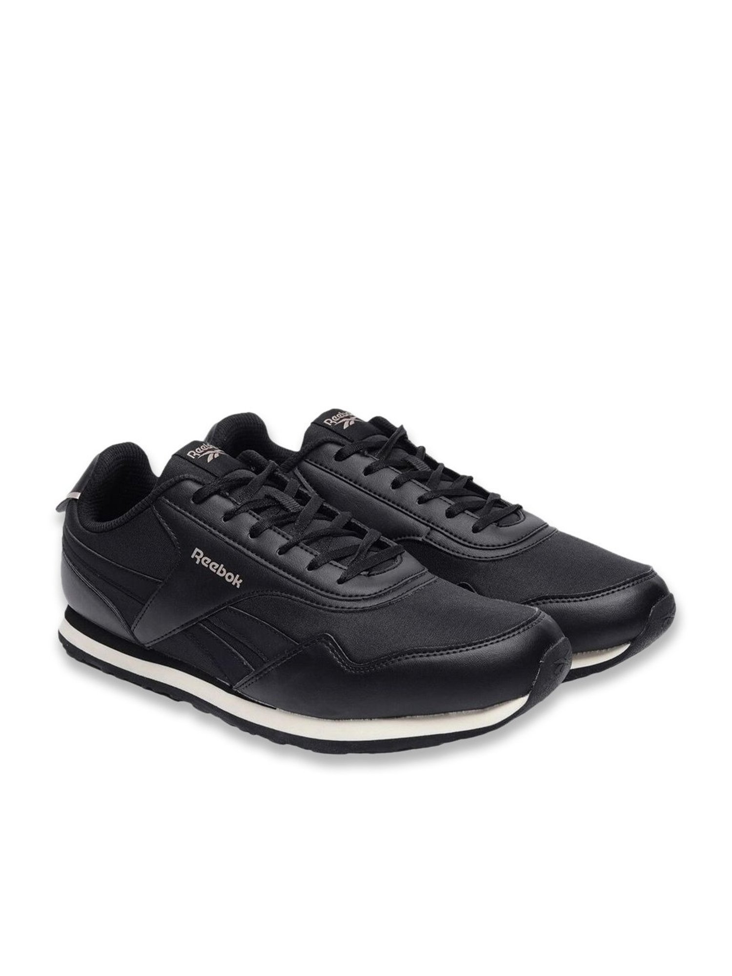 Reebok Men's Fresh Classics Black Casual Sneakers