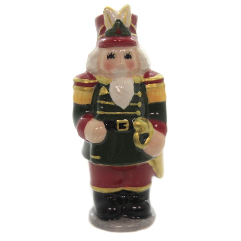 Tabletop 4.5" Nutcracker Salt & Pepper Set Christmas Cosmos Gifts Corp.  -  Salt And Pepper Shaker Sets