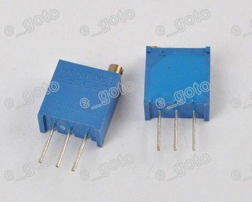 10pcs 3296W-102 1K ohm 3296W Trim Pot Top Adjustment Trimmer Potentiometer for Arduino Raspberry Pi