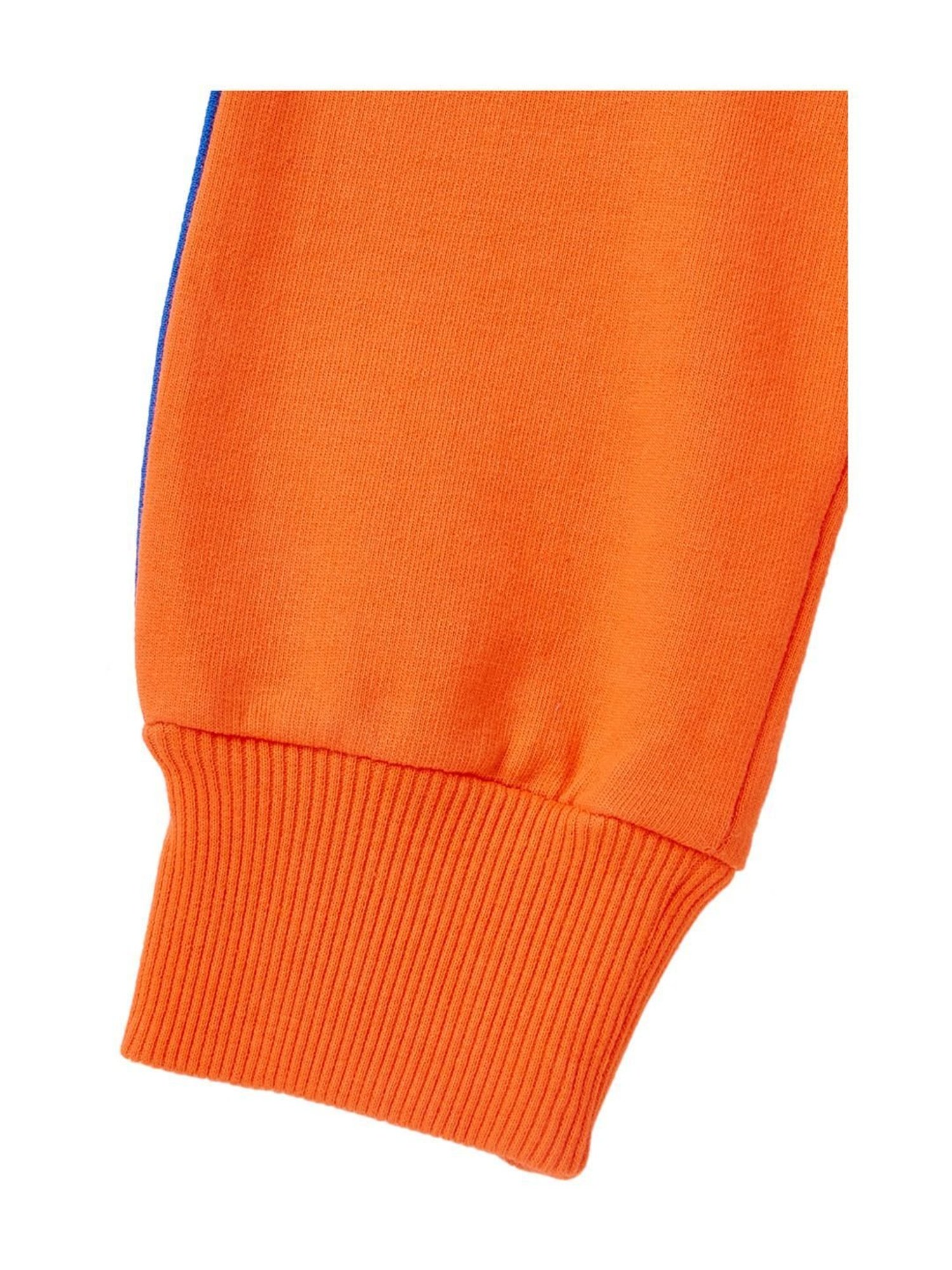 Cub McPaws Kids Red & Navy Cotton Printed Full Sleeves Sweatshirt