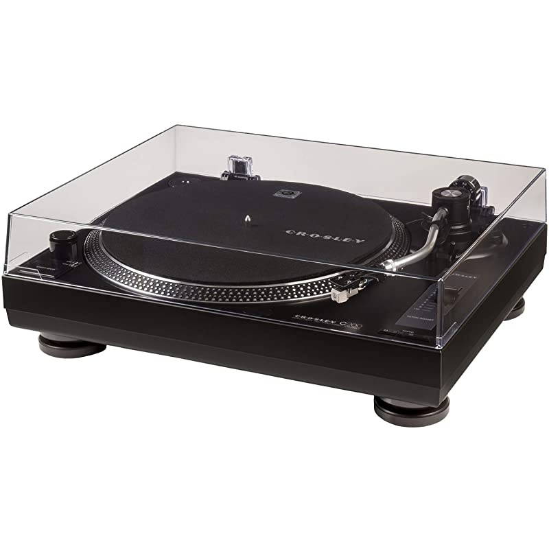 C200 DirectDrive Turntable with SShaped Tone Arm Black