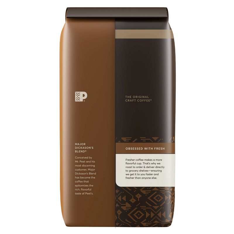 Peet's Major Dickason Dark Roast Ground Coffee - 18oz