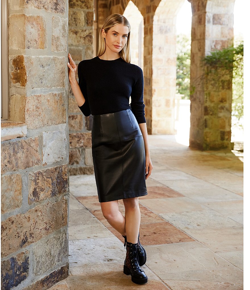 Alex Marie Hester High Rise Pencil Skirt