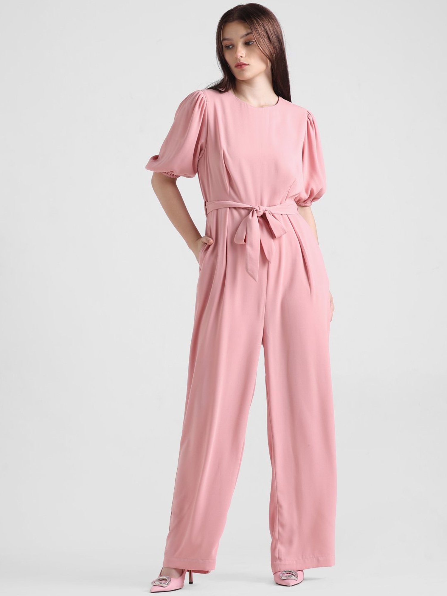 Only Pink Maxi Jumpsuit