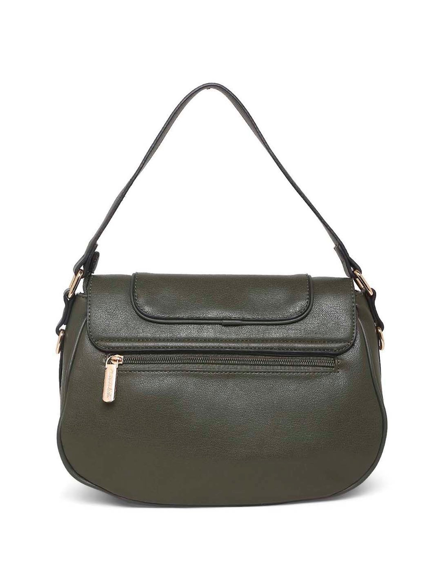 Marina Galanti Olive Solid Medium Sling Handbag
