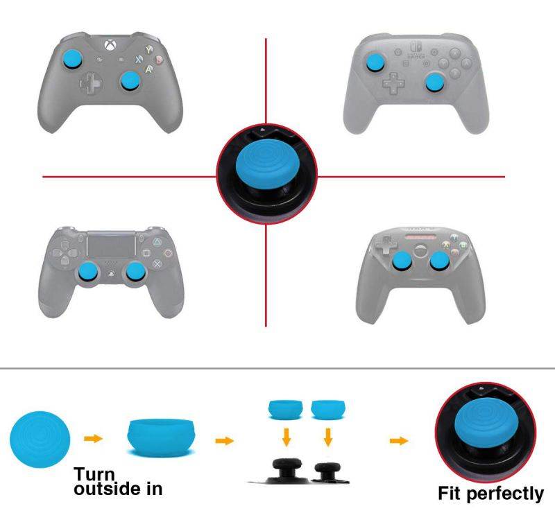 Dainslef Xbox/Xbox One Controller Phone Mount, Xbox Controller Holder for Phones, Cellphone Clip, Foldable ClampFor Microsoft Xbox One/Xbox One S/Steelseries Nimbus Duo(Clip Only)