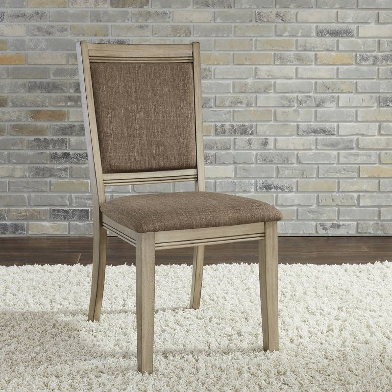 2pc Sun Valley Upholstered Chair Gray - Liberty Furniture