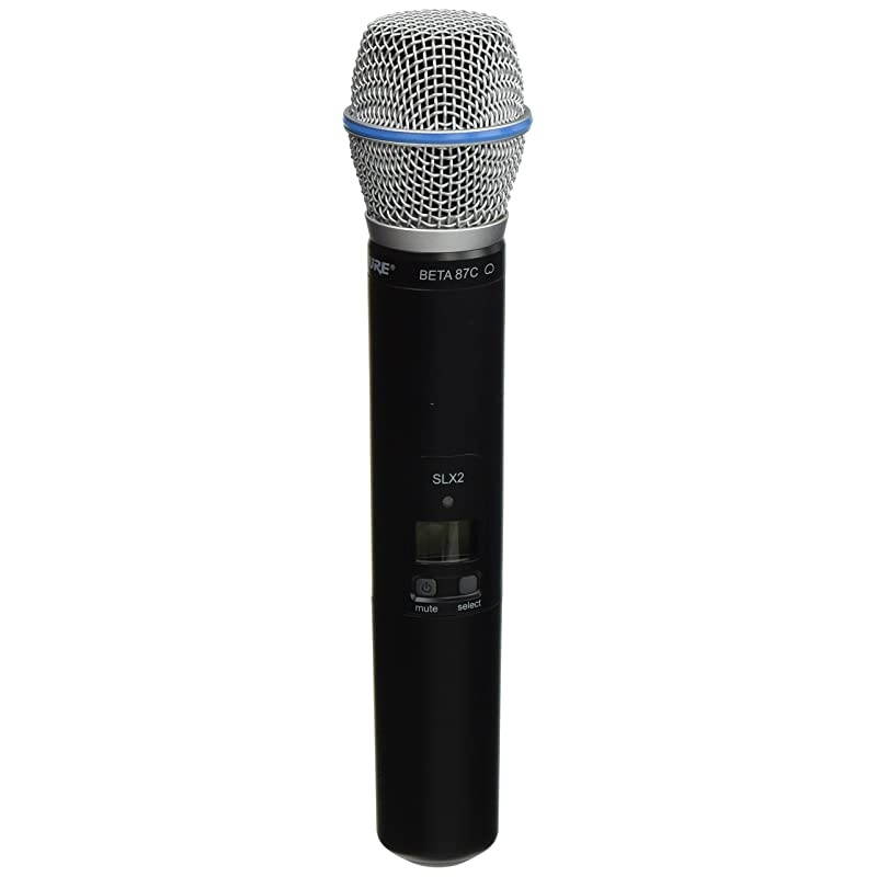 SLX2/BETA87C Handheld Transmitter with BETA 87C Microphone, H5