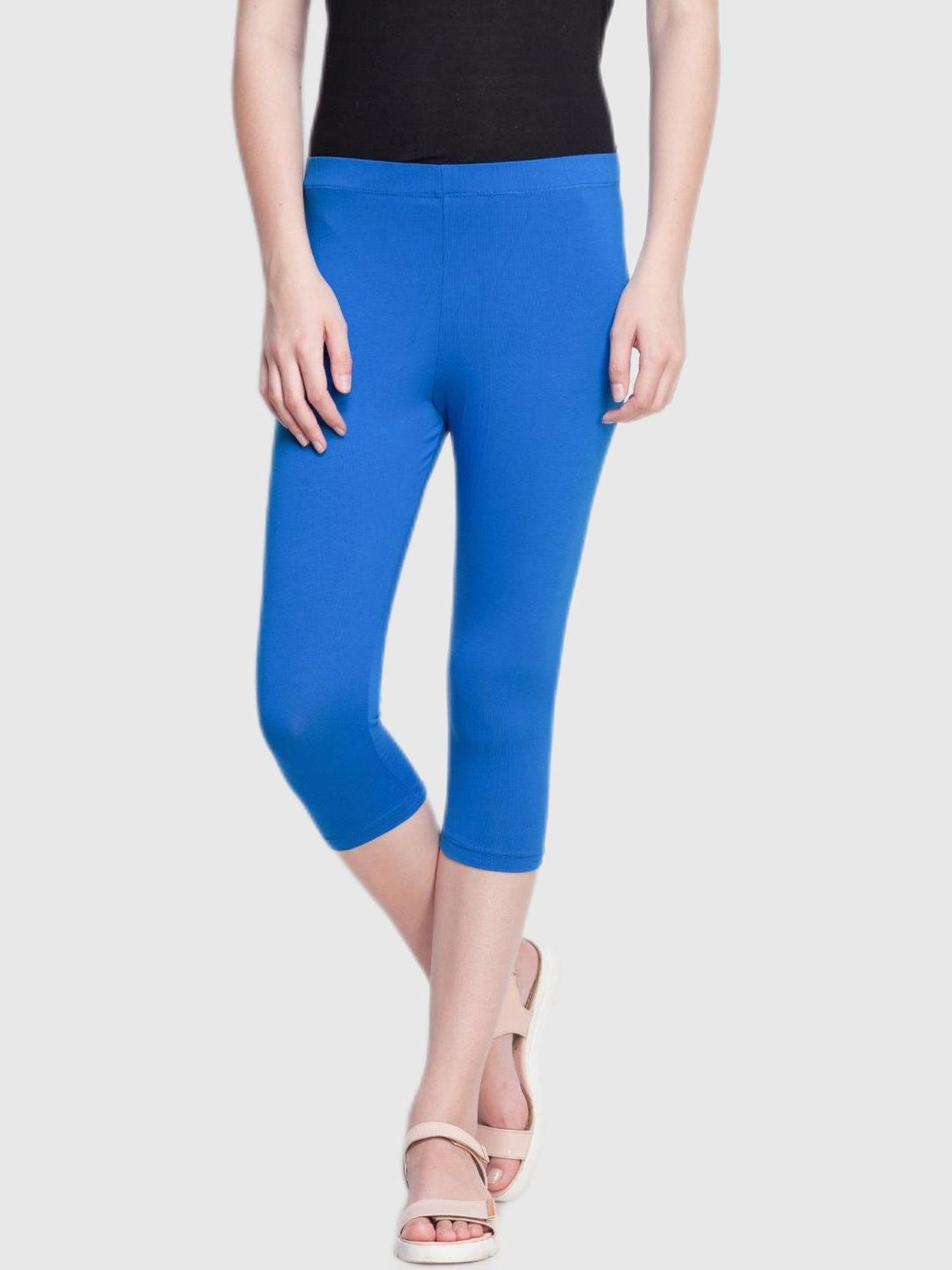 Dollar Missy Blue Skinny Fit Capris